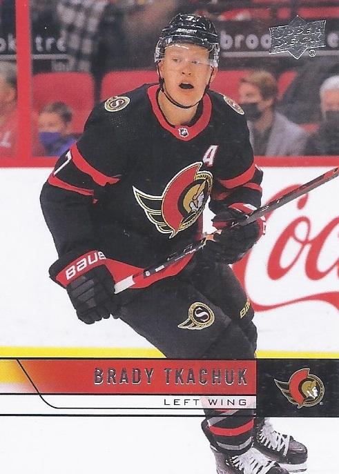 #T-48 Brady Tkachuk - Ottawa Senators - 2021-22 Upper Deck - 2006-07 Upper Deck Retro Hockey