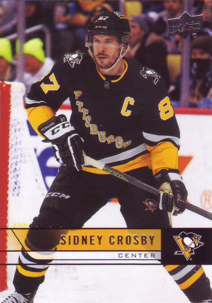 #T-52 Sidney Crosby - Pittsburgh Penguins - 2021-22 Upper Deck - 2006-07 Upper Deck Retro Hockey