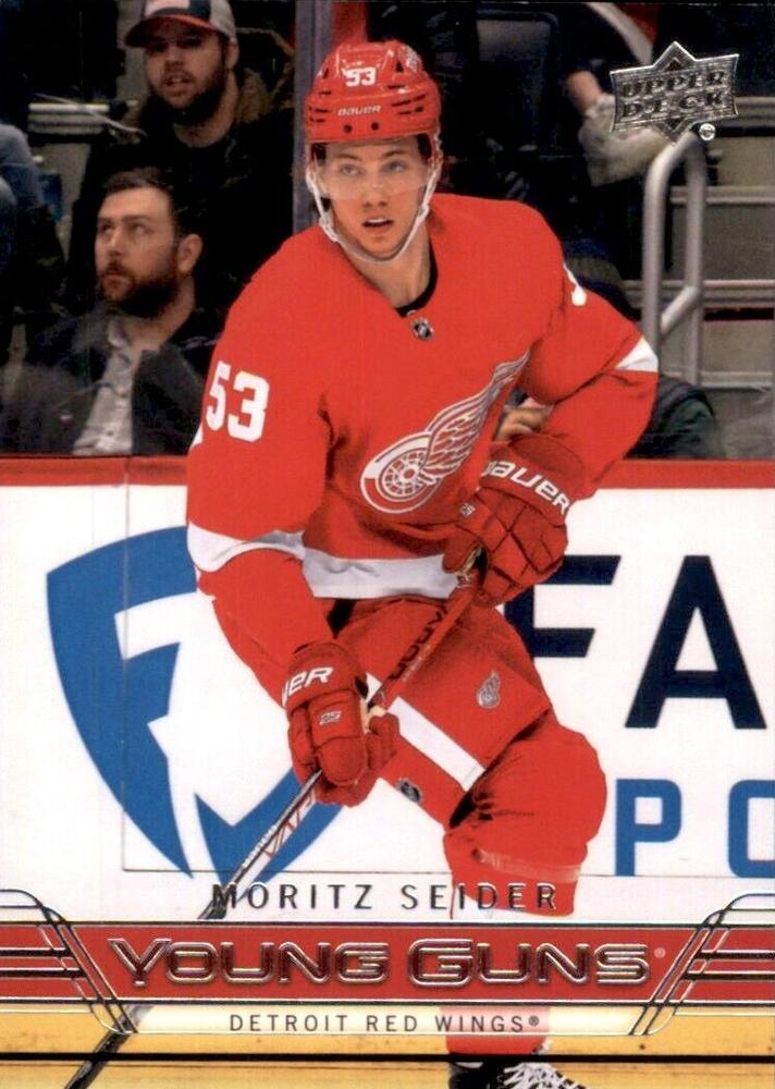 #T-83 Moritz Seider - Detroit Red Wings - 2021-22 Upper Deck - 2006-07 Upper Deck Retro Hockey