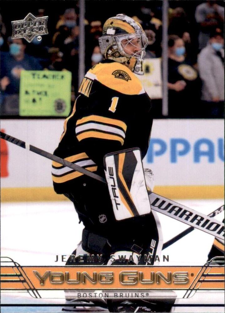 #T-88 Jeremy Swayman - Boston Bruins - 2021-22 Upper Deck - 2006-07 Upper Deck Retro Hockey