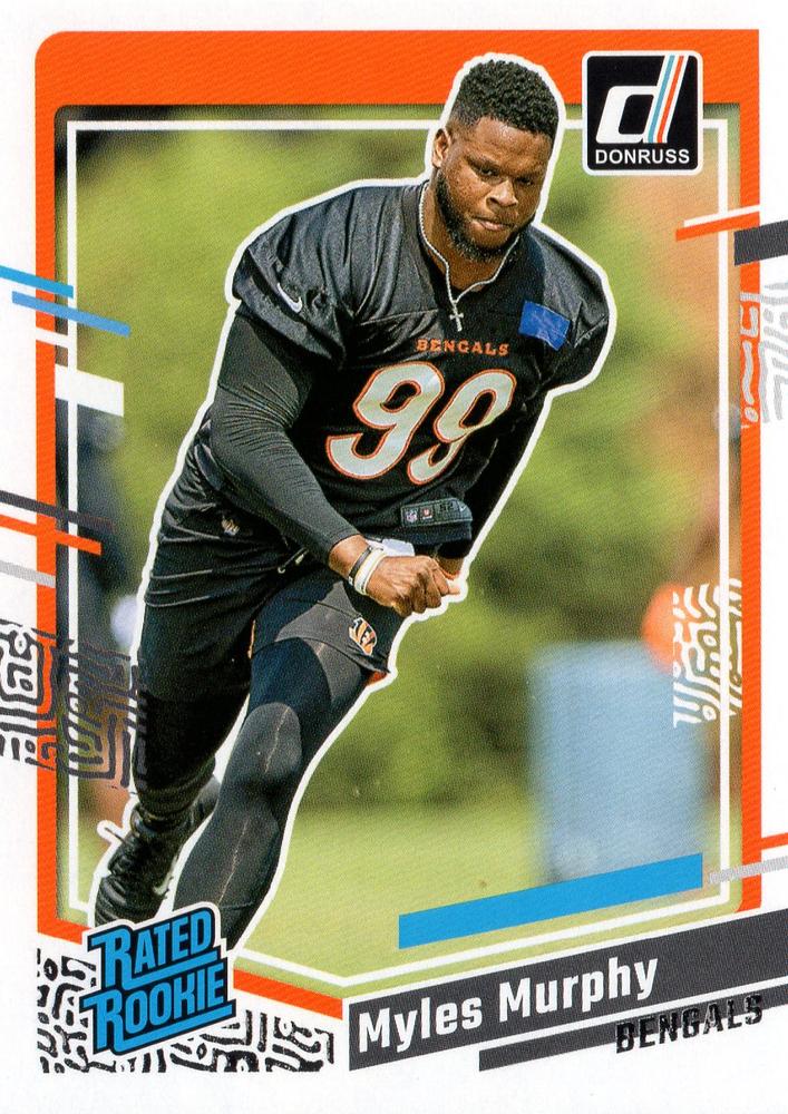 #320 Myles Murphy - Cincinnati Bengals - 2023 Donruss Football