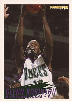 #320 Glenn Robinson - Milwaukee Bucks - 1994-95 Fleer Basketball