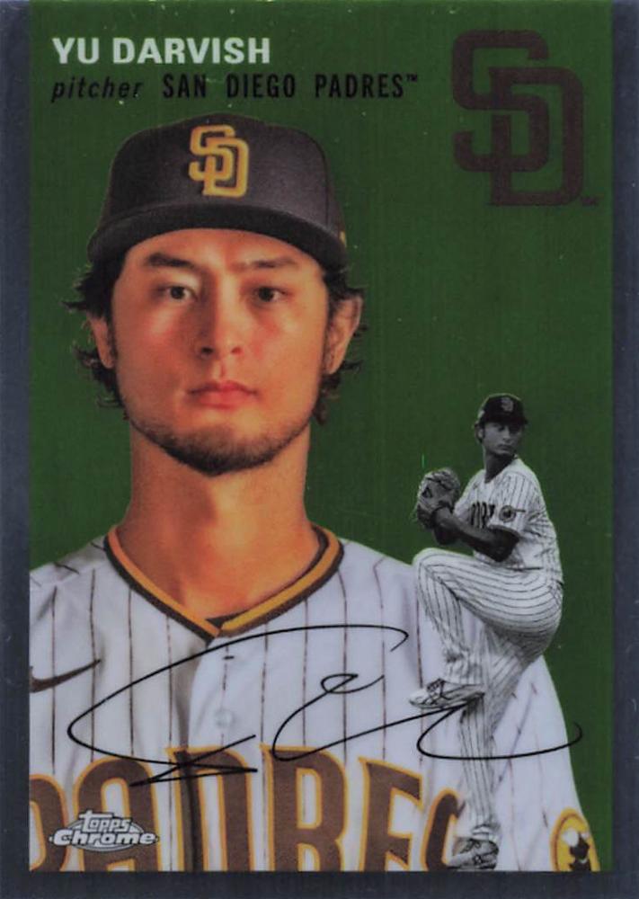 #320 Yu Darvish - San Diego Padres - 2023 Topps Chrome Platinum Anniversary Baseball