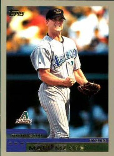 #320 Matt Mantei - Arizona Diamondbacks - 2000 Topps Baseball