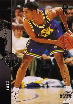 #320 Jamie Watson - Utah Jazz - 1994-95 Upper Deck Basketball