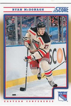 #321 Ryan McDonagh - New York Rangers - 2012-13 Score - Gold Rush Hockey