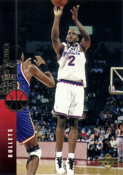 #322 Chris Webber - Washington Bullets - 1994-95 Upper Deck Basketball