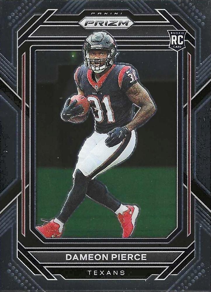 #322 Dameon Pierce - Houston Texans - 2022 Panini Prizm Football