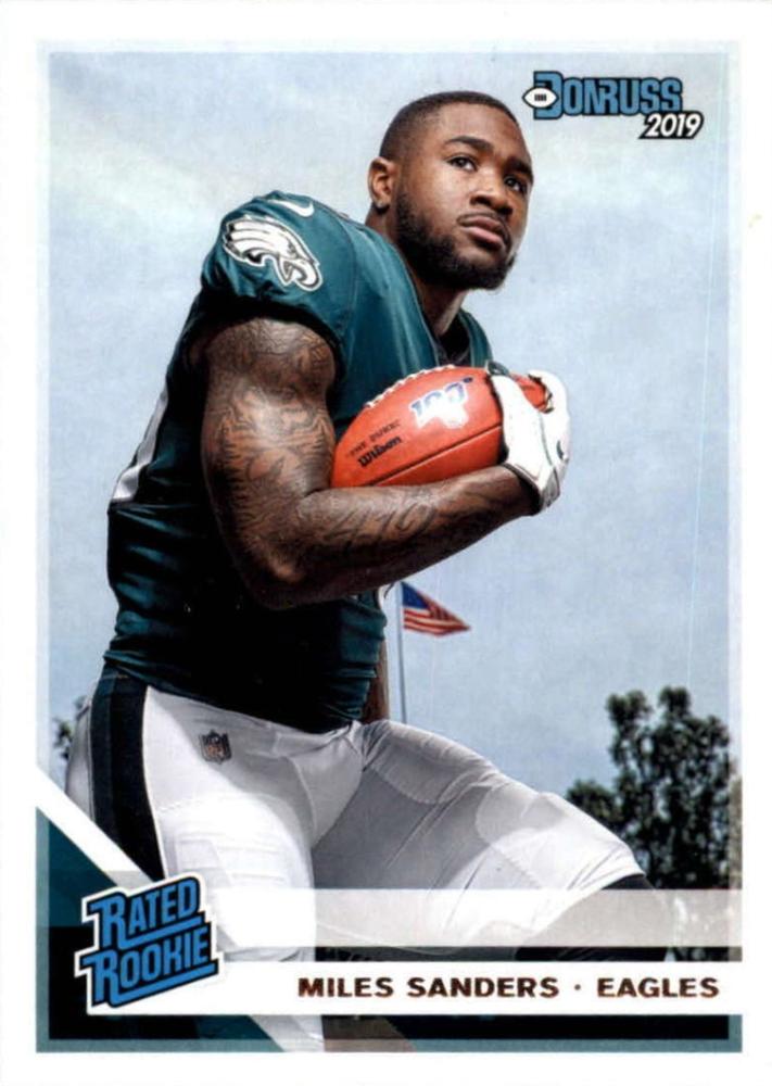#322 Miles Sanders - Philadelphia Eagles - 2019 Donruss Football