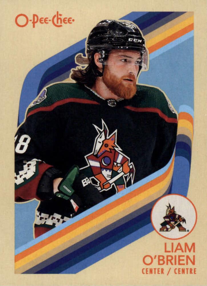 #322 Liam O'Brien - Arizona Coyotes - 2023-24 O-Pee-Chee - Retro Hockey