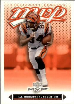 #322 T.J. Houshmandzadeh - Cincinnati Bengals - 2003 Upper Deck MVP Football