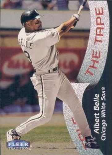 #322 Albert Belle - Chicago White Sox - 1998 Fleer Tradition Baseball