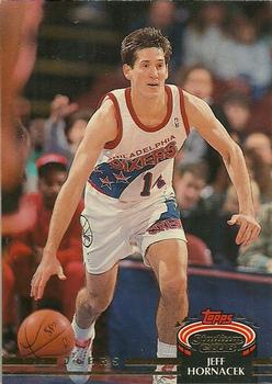 #323 Jeff Hornacek - Philadelphia 76ers - 1992-93 Stadium Club Basketball