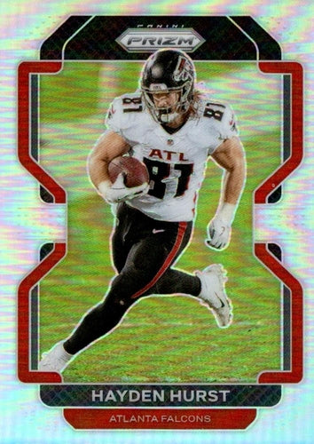 #323 Hayden Hurst - Atlanta Falcons - 2021 Panini Prizm - Silver Football
