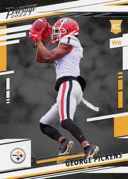 #323 George Pickens - Pittsburgh Steelers - 2022 Panini Prestige Football