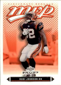 #323 Rudi Johnson - Cincinnati Bengals - 2003 Upper Deck MVP Football