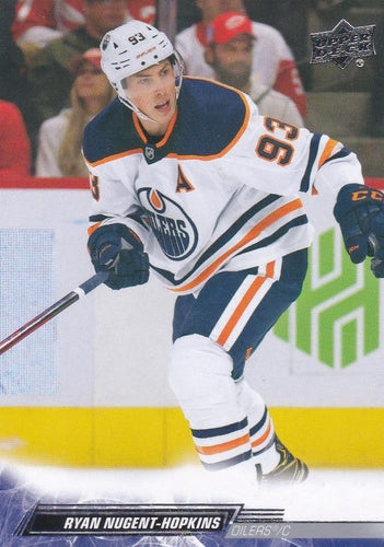 #324 Ryan Nugent-Hopkins - Edmonton Oilers - 2022-23 Upper Deck Hockey