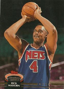 #324 Rick Mahorn - New Jersey Nets - 1992-93 Stadium Club Basketball