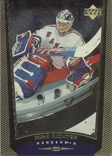 #324 Mike Richter - New York Rangers - 1998-99 Upper Deck Gold Reserve Hockey