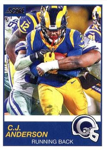 #324 C.J. Anderson - Los Angeles Rams - 2019 Score Football