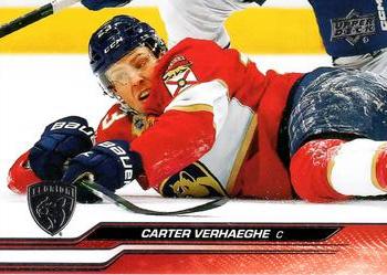 #324 Carter Verhaeghe - Florida Panthers -2023-24 Upper Deck Hockey