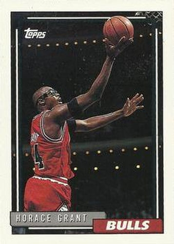 #324 Horace Grant - Chicago Bulls - 1992-93 Topps Basketball