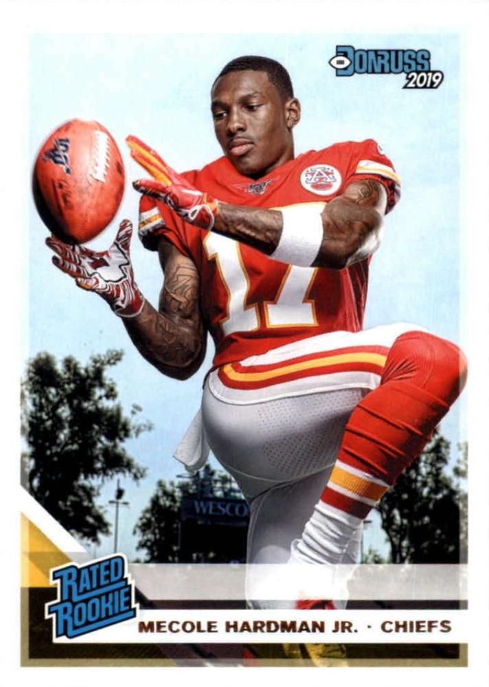 #325 Mecole Hardman Jr. - Kansas City Chiefs - 2019 Donruss Football