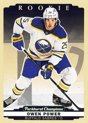 #325 Owen Power - Buffalo Sabres - 2022-23 Parkhurst Champions Hockey