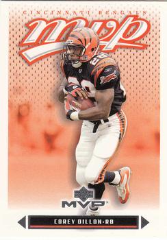 #325 Corey Dillon - Cincinnati Bengals - 2003 Upper Deck MVP Football