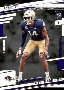 #325 Kyle Hamilton - Baltimore Ravens - 2022 Panini Prestige Football