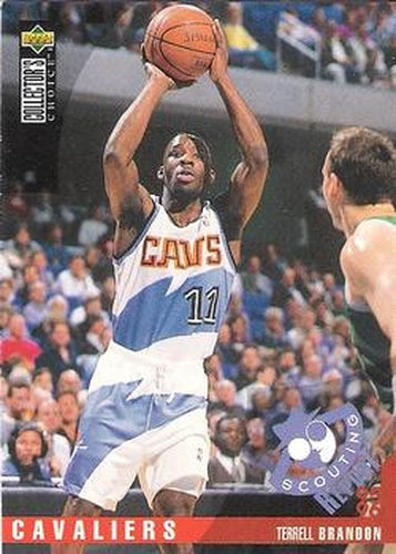 #325 Terrell Brandon - Cleveland Cavaliers - 1995-96 Collector's Choice Basketball