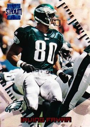 #325 Irving Fryar - Philadelphia Eagles - 1996 Stadium Club Football