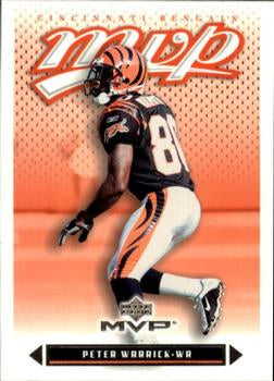 #326 Peter Warrick - Cincinnati Bengals - 2003 Upper Deck MVP Football