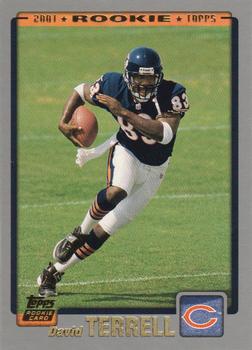#326 David Terrell - Chicago Bears - 2001 Topps Football
