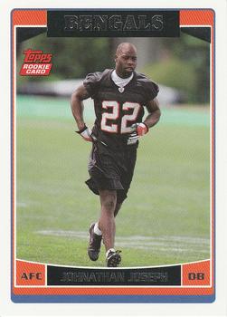 #326 Johnathan Joseph - Cincinnati Bengals - 2006 Topps Football