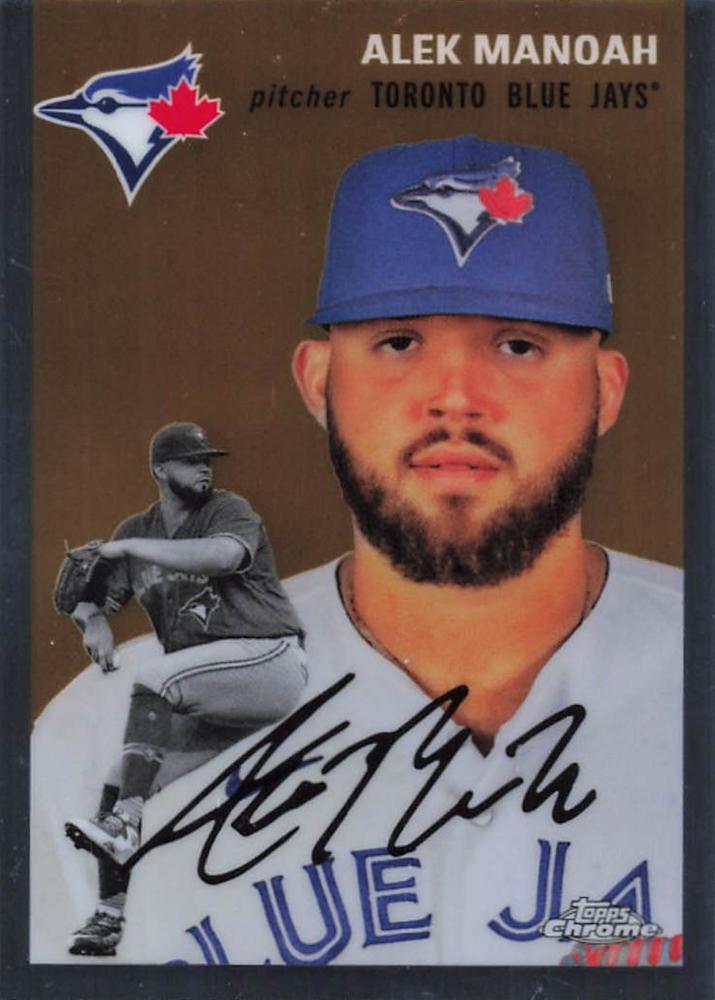 #326 Alek Manoah - Toronto Blue Jays - 2023 Topps Chrome Platinum Anniversary Baseball