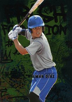 #FF22 Wilman Diaz - 2021 SkyBox Metal Universe Champions - Fresh Foundation