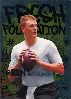 #FF27 Mac Jones - 2021 SkyBox Metal Universe Champions - Fresh Foundation