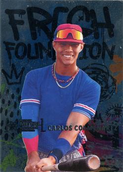 #FF29 Carlos Colmenarez - 2021 SkyBox Metal Universe Champions - Fresh Foundation