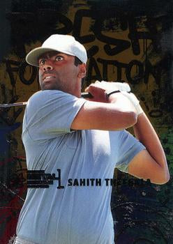 #FF34 Sahith Theegala - 2021 SkyBox Metal Universe Champions - Fresh Foundation