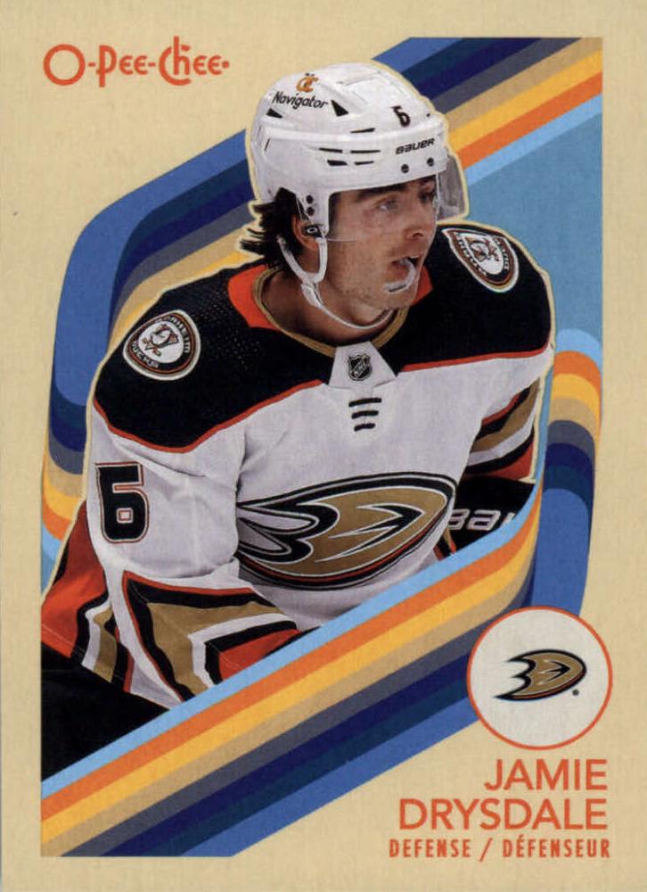 #327 Jamie Drysdale - Anaheim Ducks - 2023-24 O-Pee-Chee - Retro Hockey