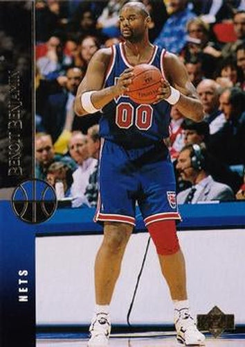 #327 Benoit Benjamin - New Jersey Nets - 1994-95 Upper Deck Basketball
