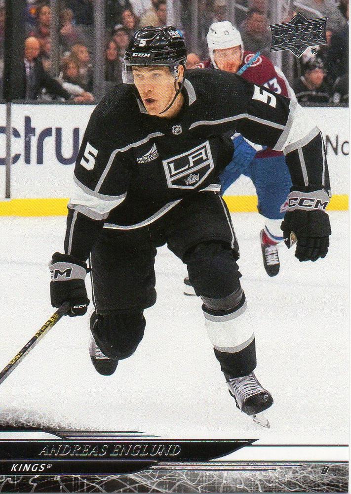 #327 Andreas Englund - Los Angeles Kings - 2024-25 Upper Deck Hockey