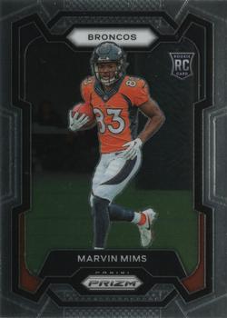 #327 Marvin Mims - Denver Broncos - 2023 Panini Prizm Football