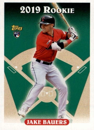 #327 Jake Bauers - Cleveland Indians - 2019 Topps Archives Baseball