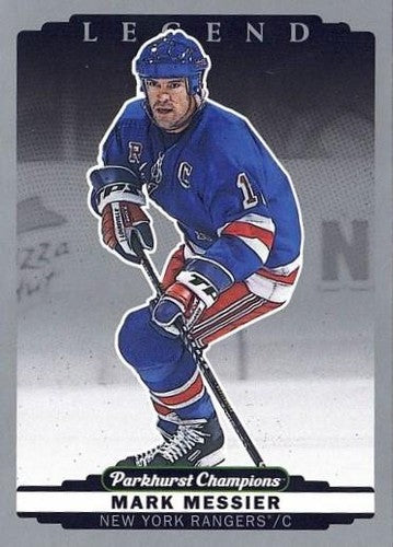 #328 Mark Messier - New York Rangers - 2022-23 Parkhurst Champions - Silver Hockey