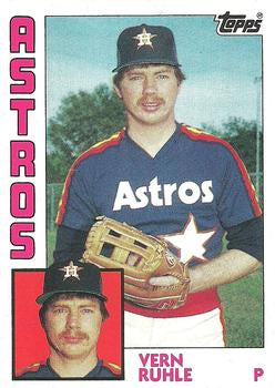 #328 Vern Ruhle - Houston Astros - 1984 Topps Baseball