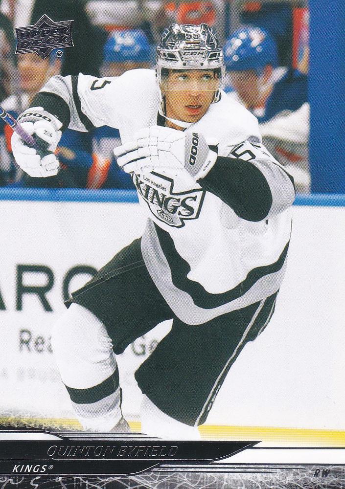 #328 Quinton Byfield - Los Angeles Kings - 2024-25 Upper Deck Hockey