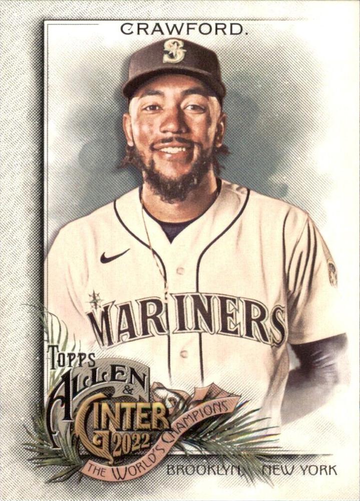#329 J.P. Crawford - Seattle Mariners - 2022 Topps Allen & Ginter Baseball