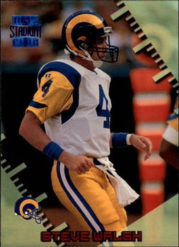 #329 Steve Walsh - St. Louis Rams - 1996 Stadium Club Football